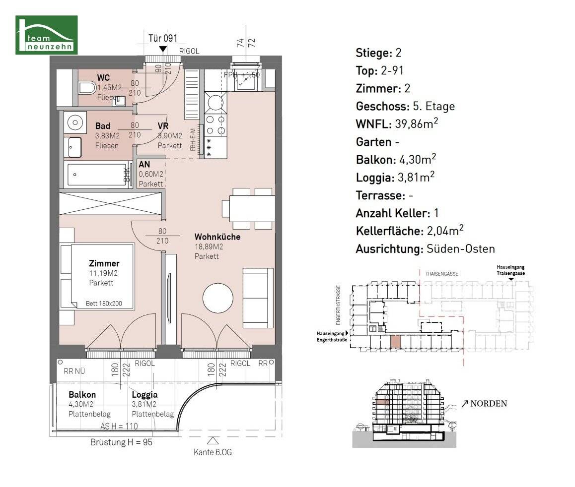 Modern living near the Danube – stylish condominiums with outdoor spaces