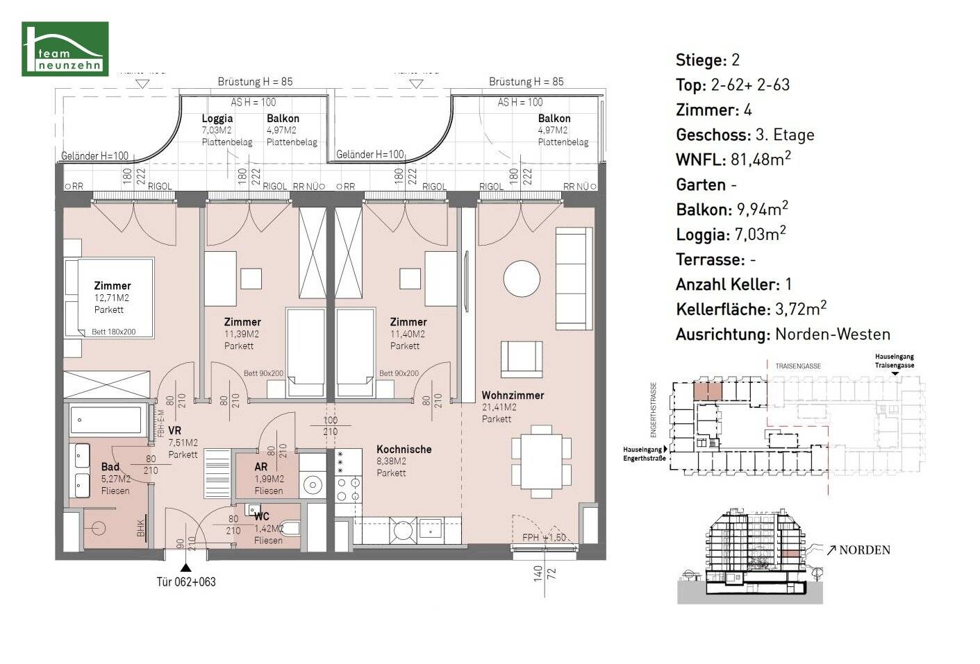 A home to arrive in – high-quality new-build apartments with outdoor areas