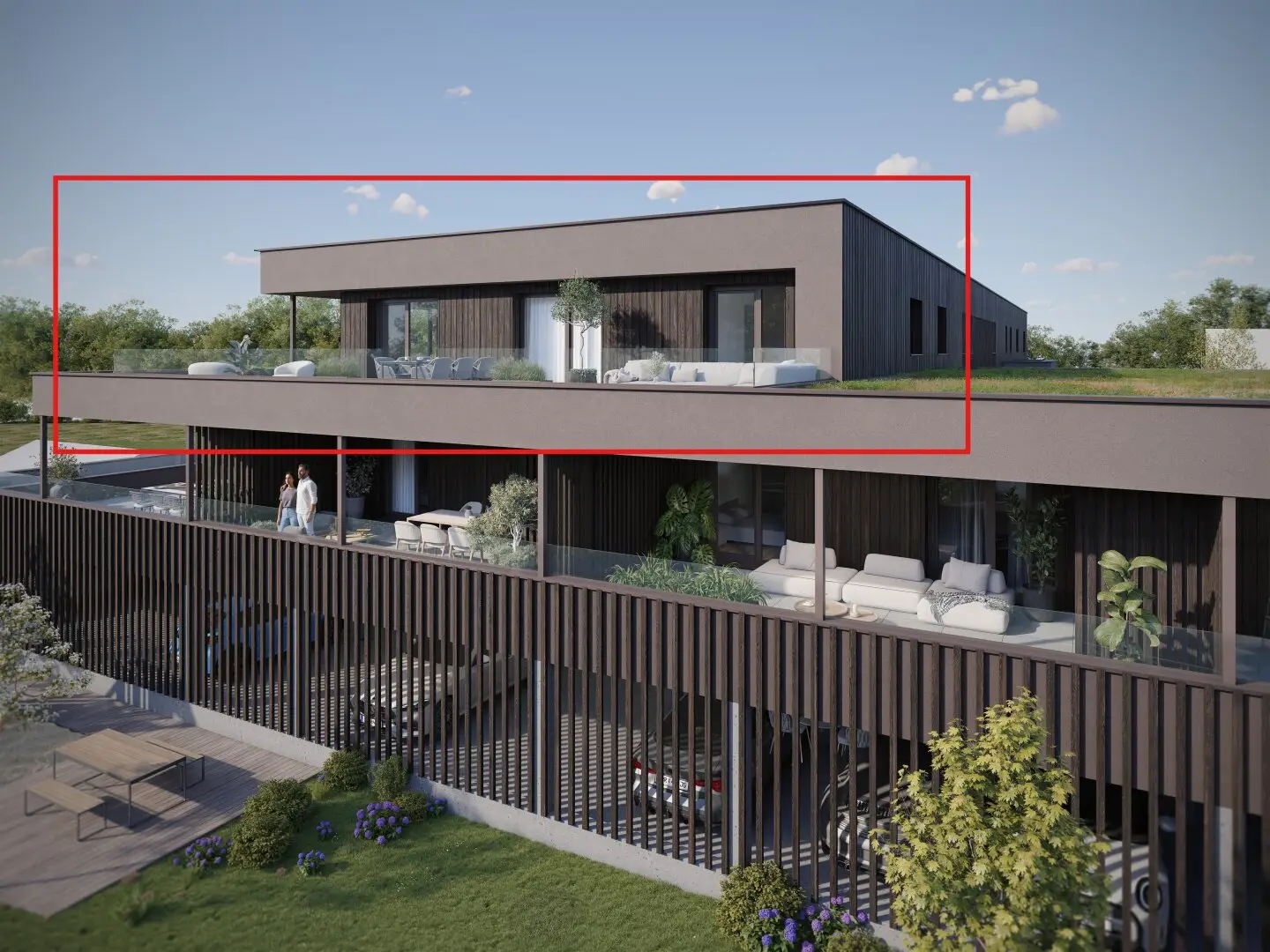 Condominiums in Braunau directly on the Enknach