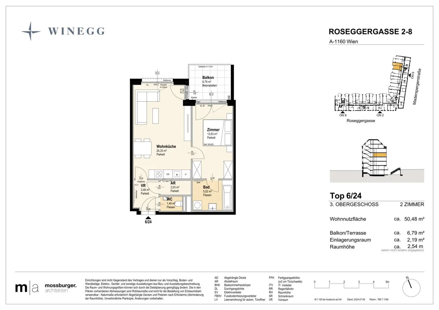 Apartment with courtyard oasis and DGNB Gold