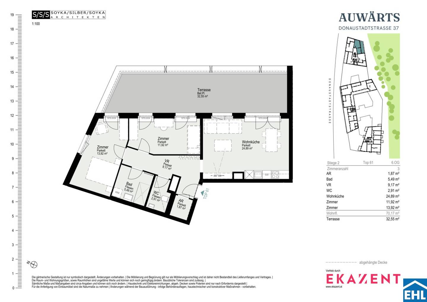 Erstbezug | 3 Zimmer | Wohnen zwischen Stadt und Wasser
