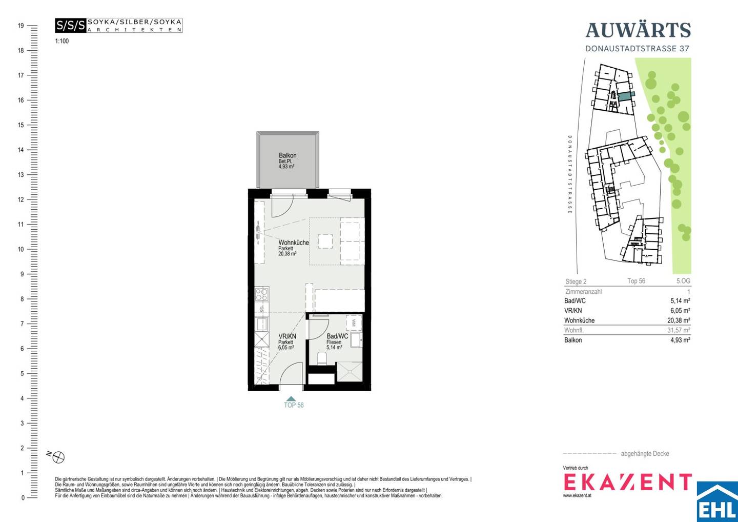 First occupancy | 1 room | Living between city and water