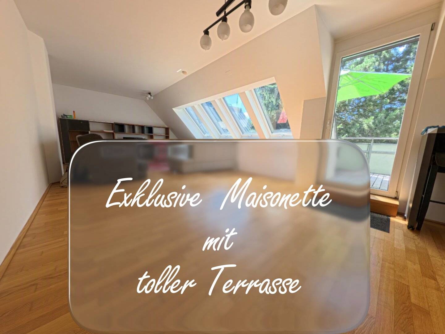 Exklusive Maisonette mit toller Terrasse & Grünblick