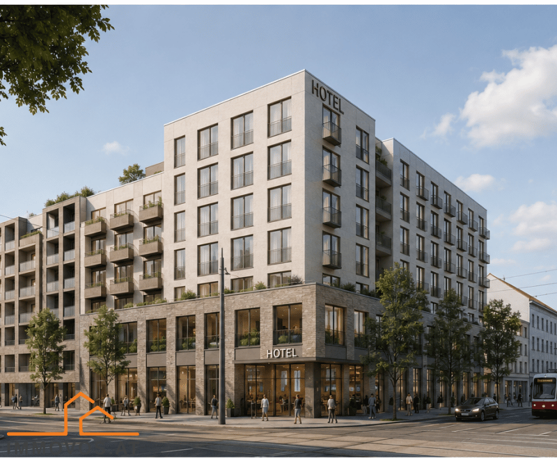 Modern boardinghouse near subway apartment