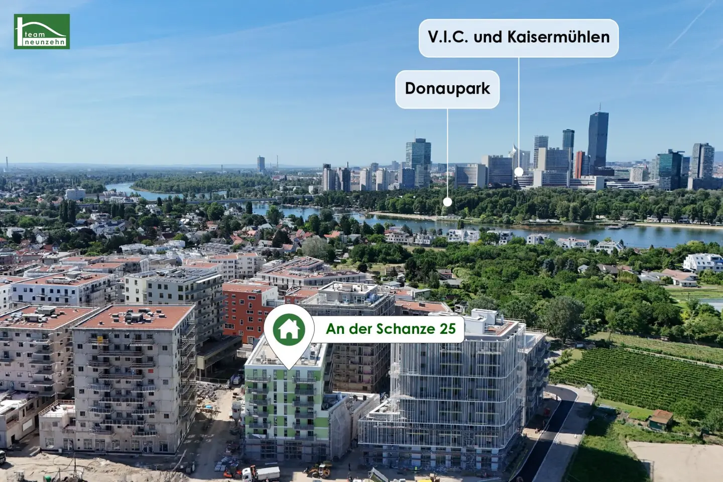 Modern 2-Room First-Occupancy with Spacious Terrace in Floridsdorf