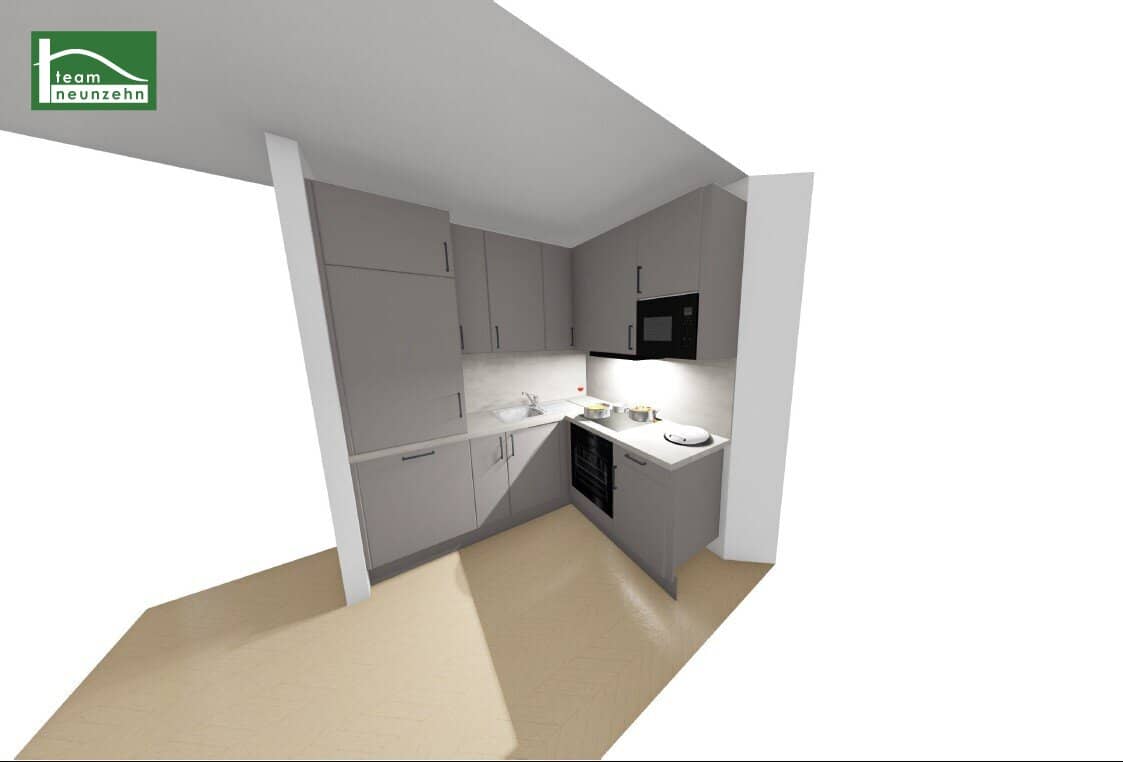First occupancy near the Alte Donau – Modern 2-room apartment with spacious balcony in 1210 Vienna