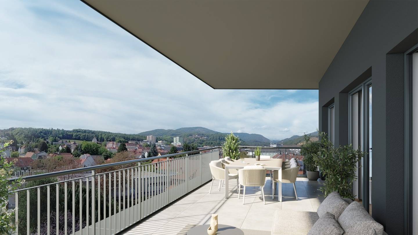Weiz: Einzigartiges Penthaus mit exklusivem Wohnambiente und großzügiger Westterrasse!