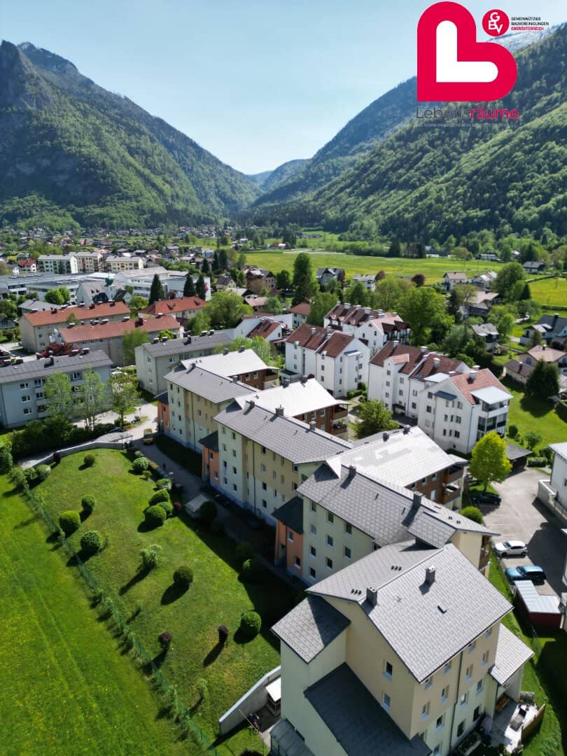 Nette 2-Zimmer Wohnung in Ebensee mit Loggia und TG-Abstellplatz (OHNE LIFT)