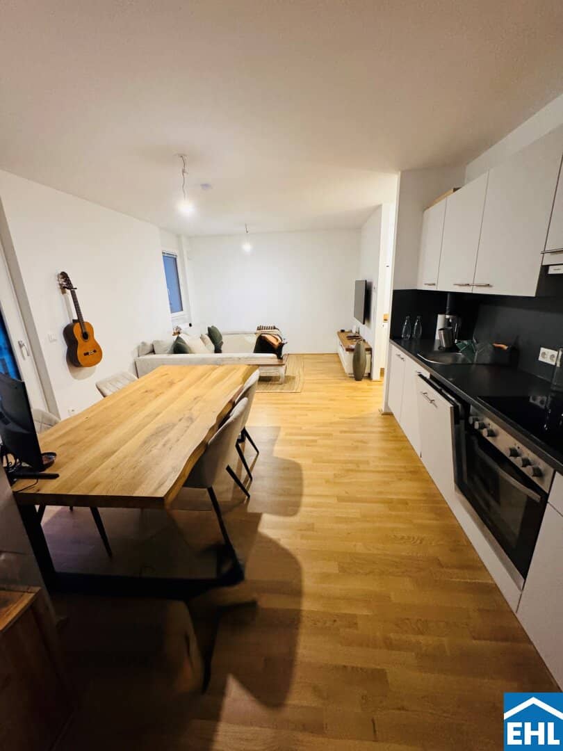 2-room dream apartment with generous outdoor space