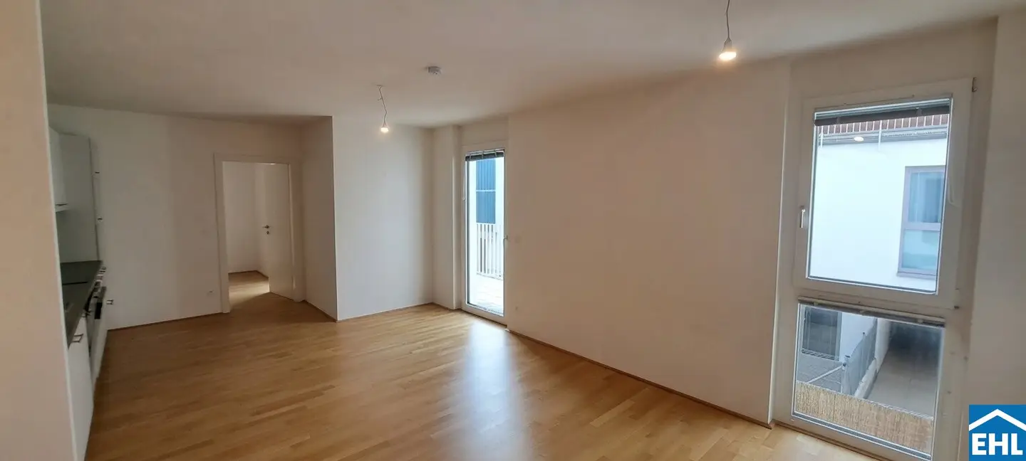 2-room dream apartment with generous outdoor space