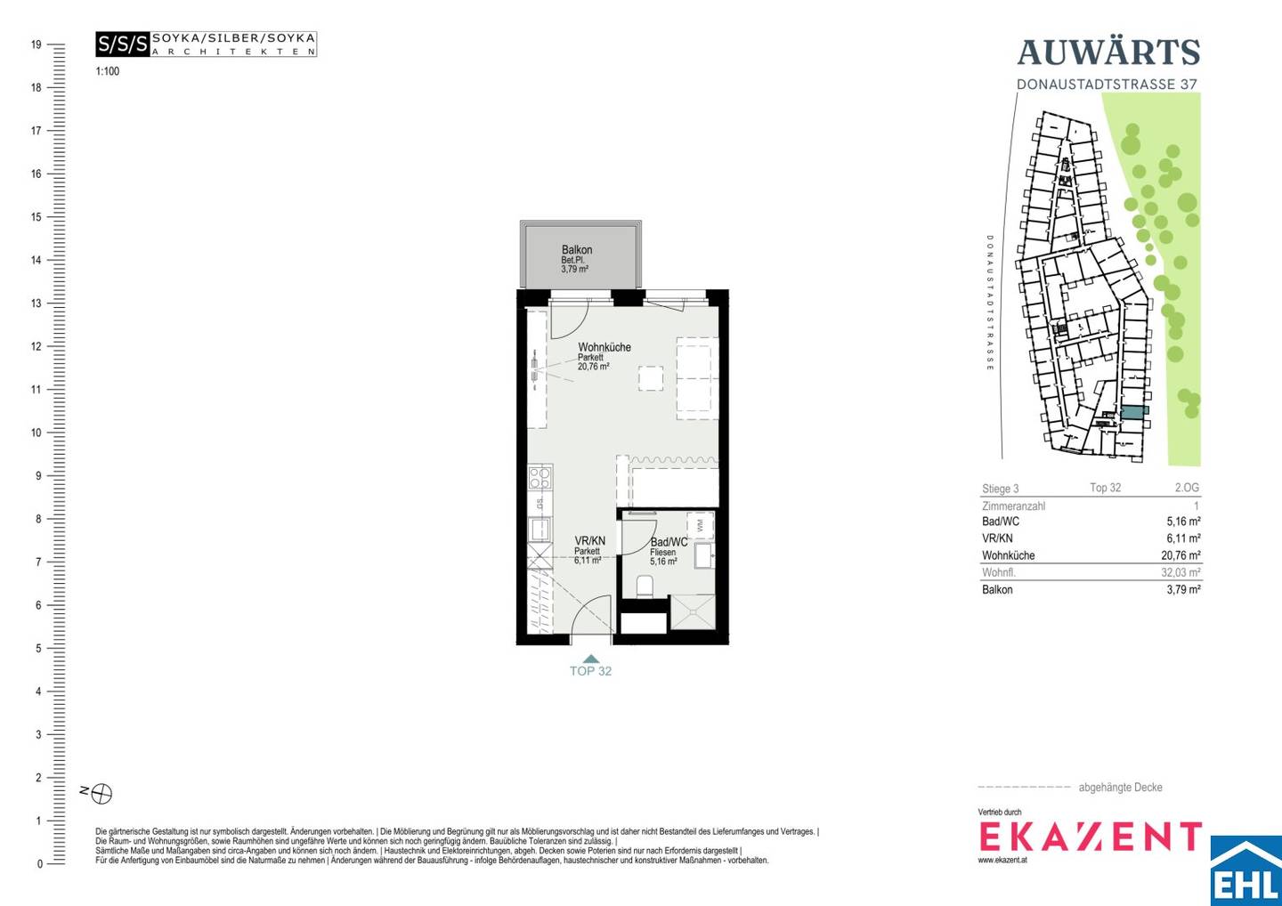 Living near the Alte Donau | Modern 1-room first occupancy