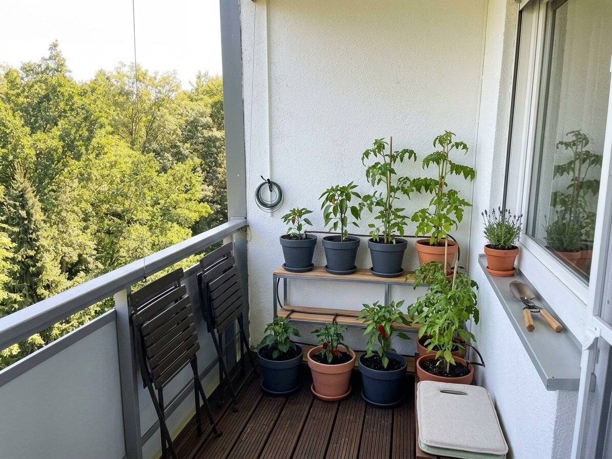 4-room corner apartment with large south loggia and panoramic view