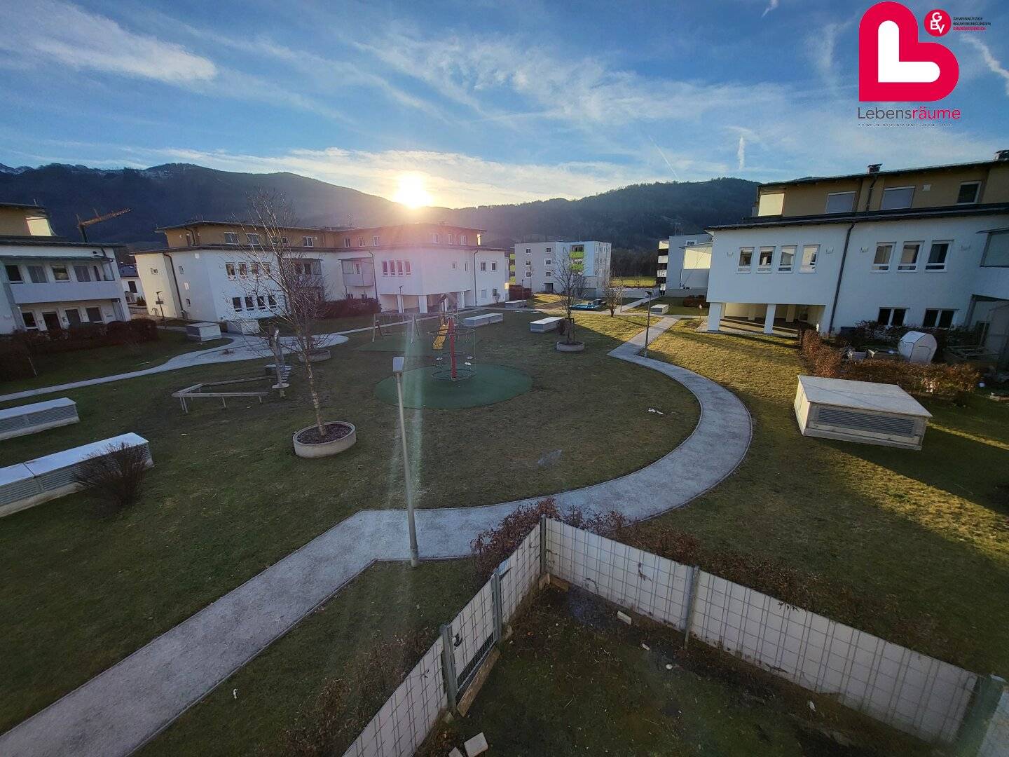 Great 2-room garden apartment in Kirchdorf an der Krems with underground parking space