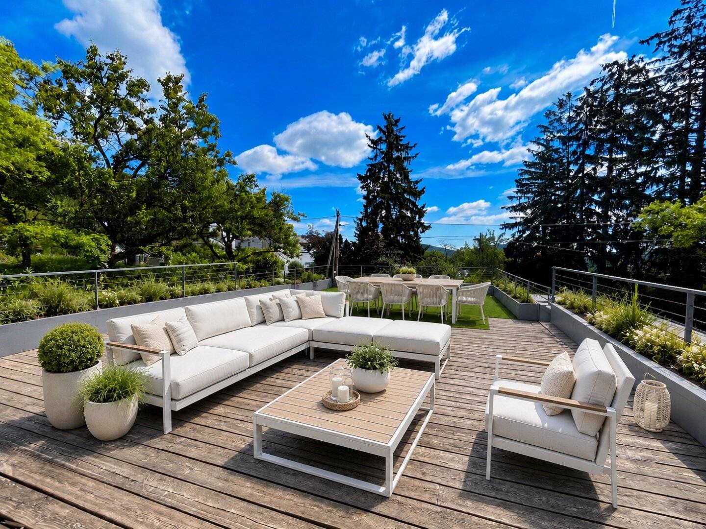 Modern living, stylish life and enjoy distant views at the highest level I Wienerwald I large terraces I double garage and parking spaces
