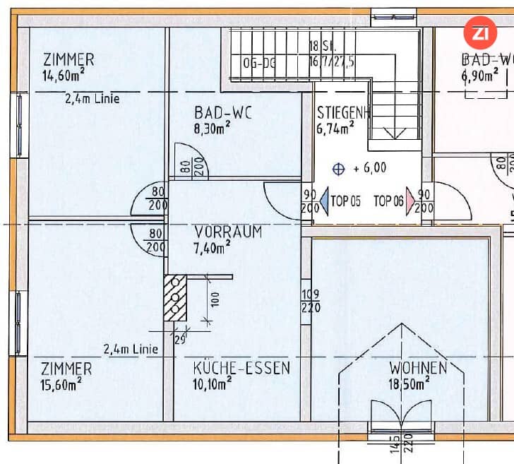 Ground floor apartment in a quiet location with parking