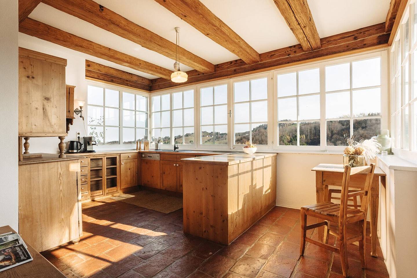 South Styria: Two Exclusive Country Houses - a Winemaker's House and a Cellar House - with Three Residential Units plus Whirlpool, Outdoor Sauna and a Beautiful View over the Vineyards