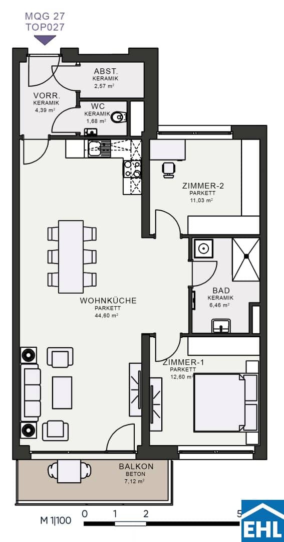 Urbanes Wohnen im Messequadrant – modernes Design trifft Top-Lage in Graz
