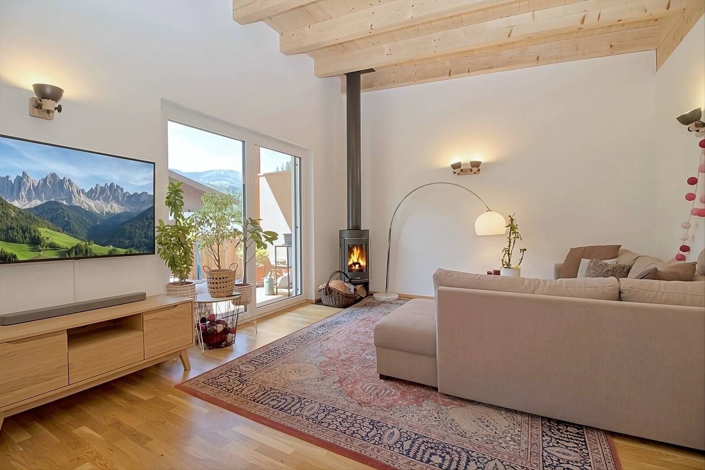 Nearly new 3-room apartment at the foot of the Loferer Steinberge