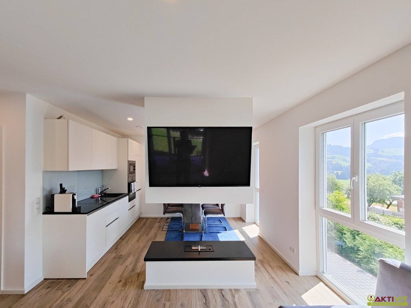 Modernes Apartment mit großem Balkon, Sauna und Garage im steirischen Salzkammergut