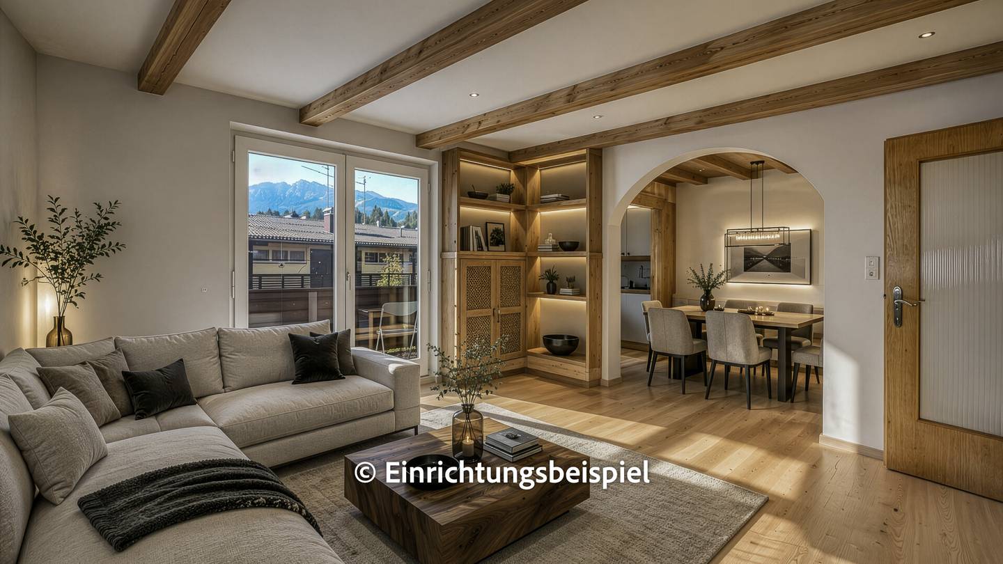 Dachgeschosswohnung mit Kaiserblick und südlicher Loggia