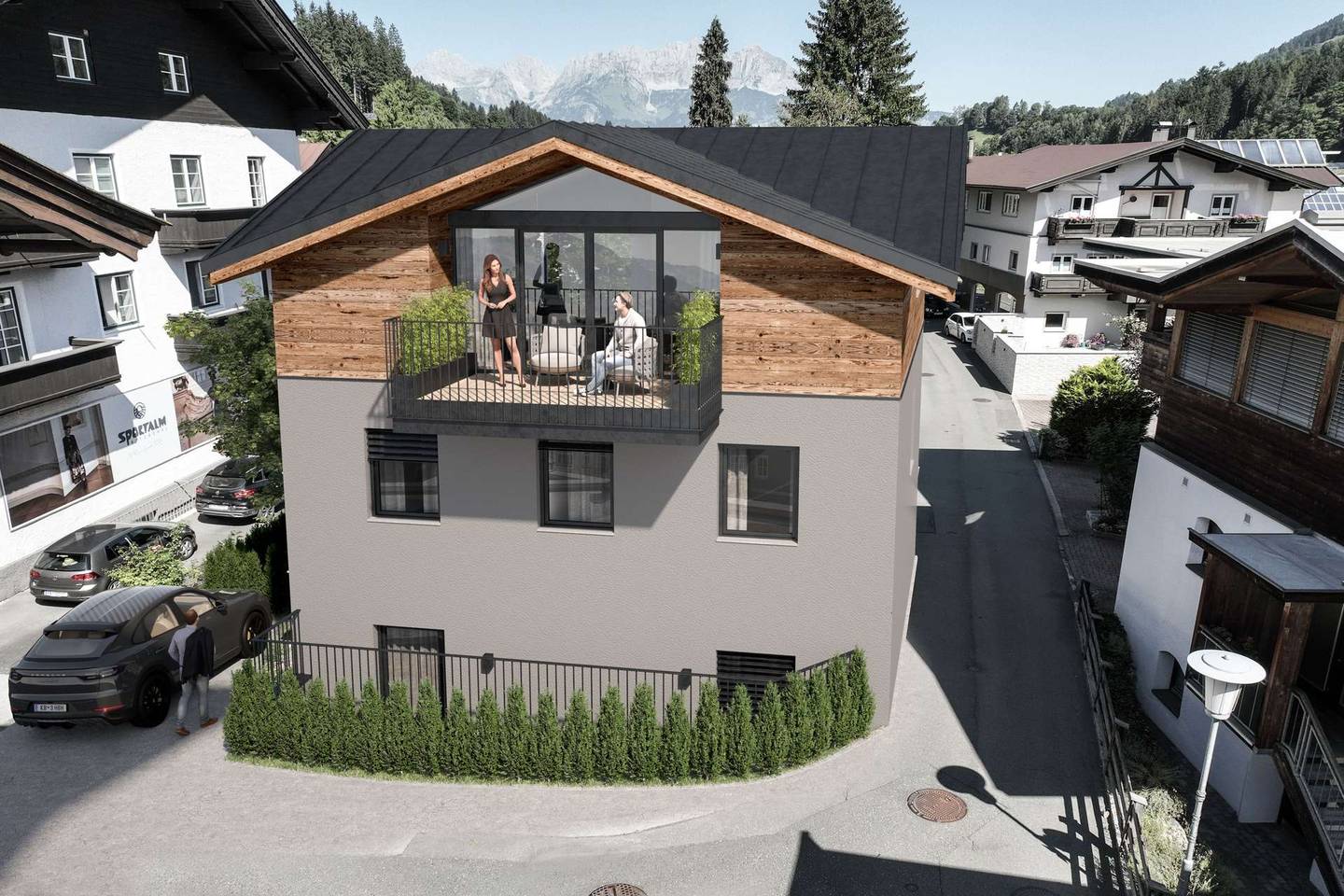 Apartment near town center with Kaiser view and potential