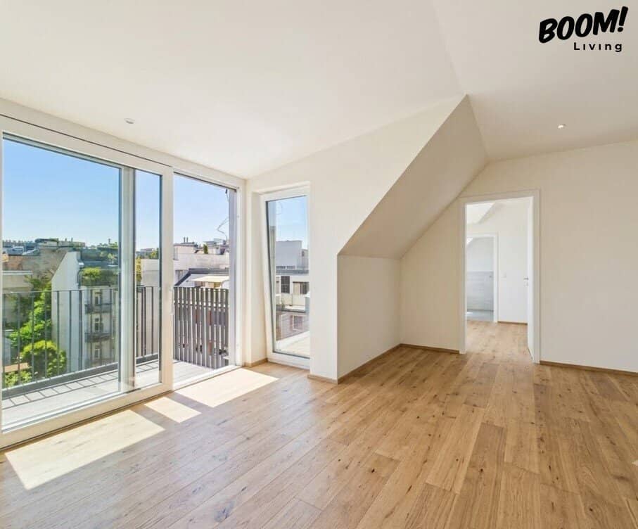 Exclusive Penthouse 174.19 m² above the roofs of Vienna with 360° panoramic view roof terrace 43 m² direct lift access