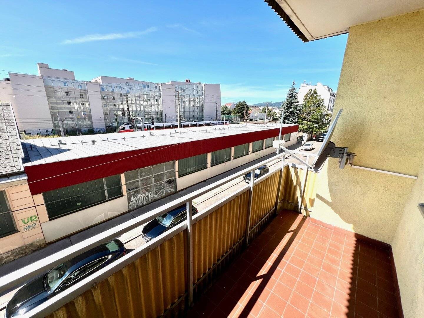 Well laid out 3-room apartment with an outdoor area
