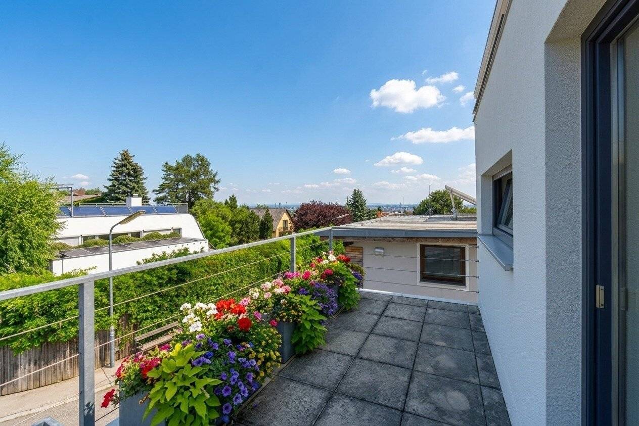 Ein Architektenhaus, das begeistert – Außergewöhnliches Juwel mit Fernblick am Schafberg