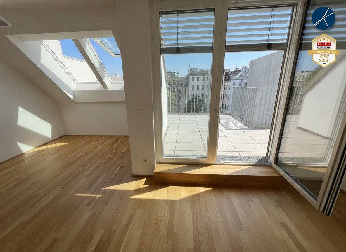 Floridsdorf Station + U6: High-quality first-occupancy terrace apartment in a quiet location including underground parking space