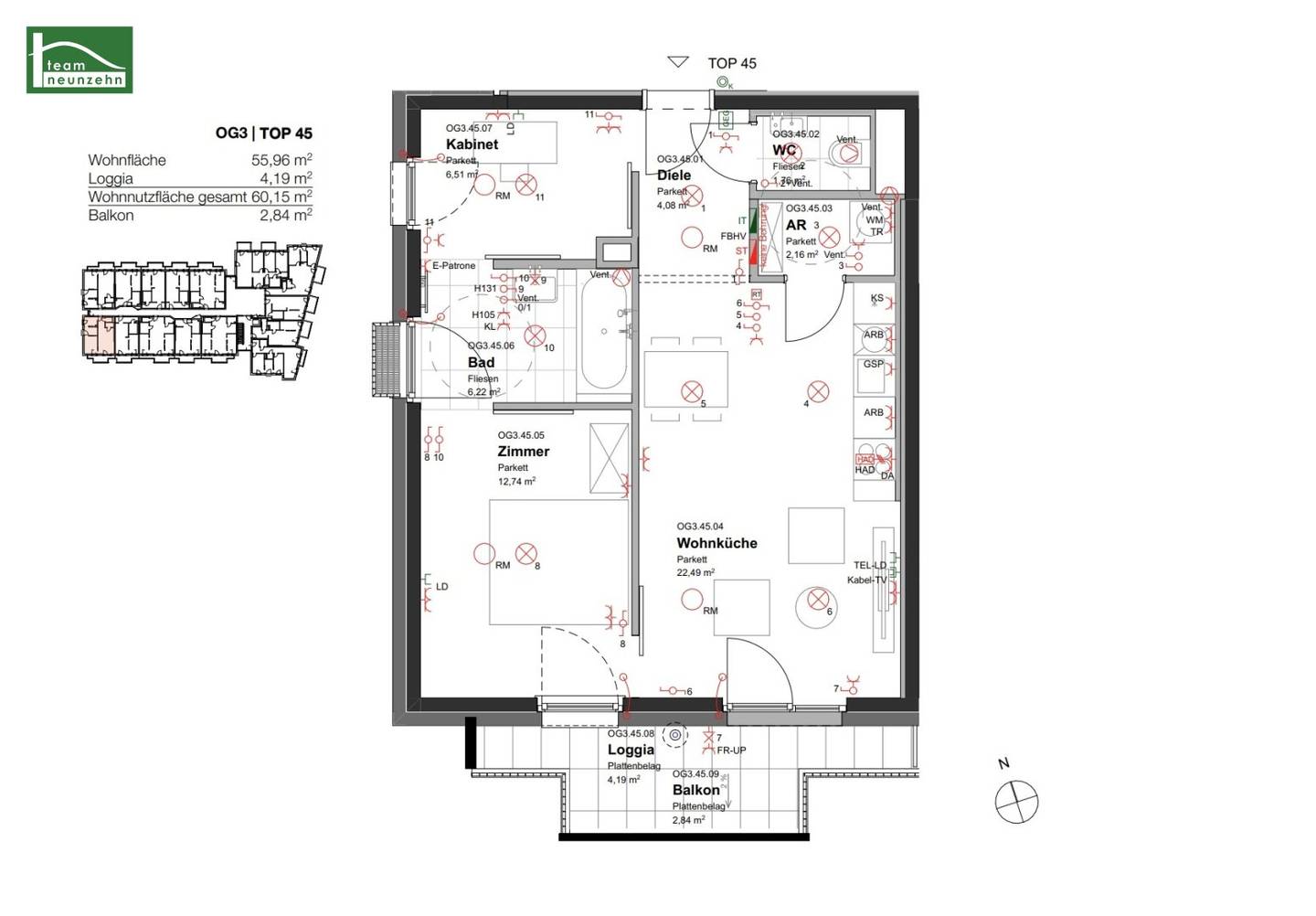 Living in the new development quarter near Kagraner Platz and Gewerbepark Stadlau available from 01.11.2026