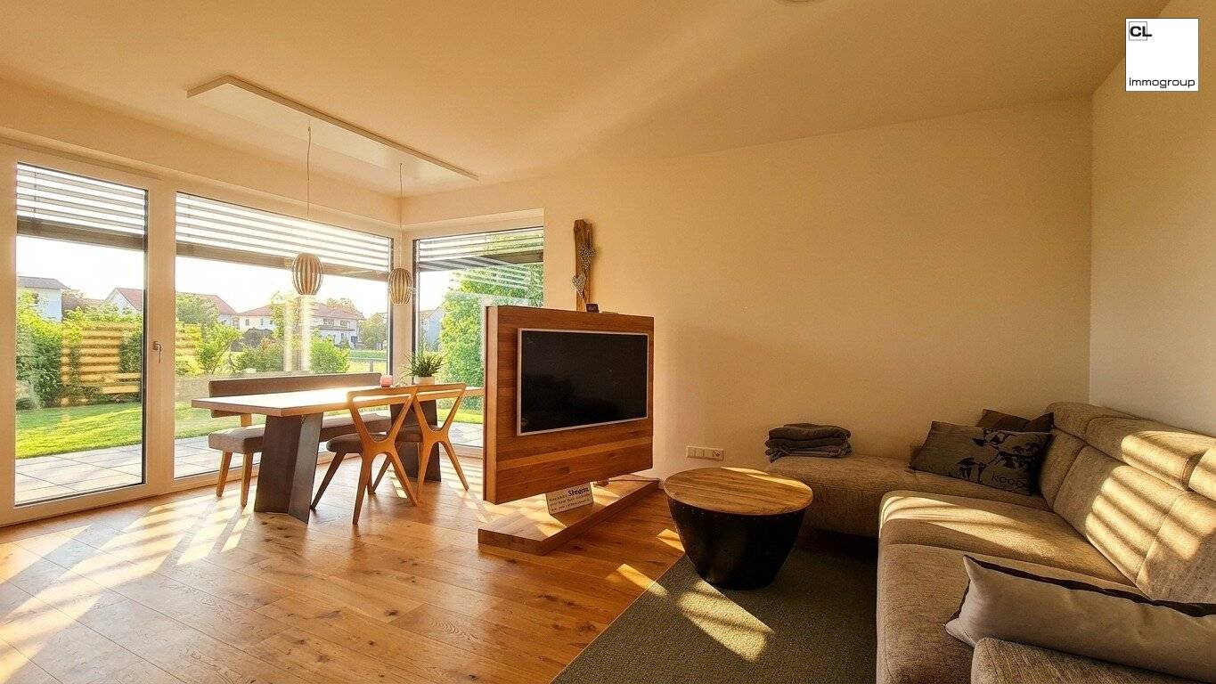 Helle und sonnige Gartenwohnung in Oberhofen am Irrsee – ruhig, modern &amp; sofort bezugsbereit