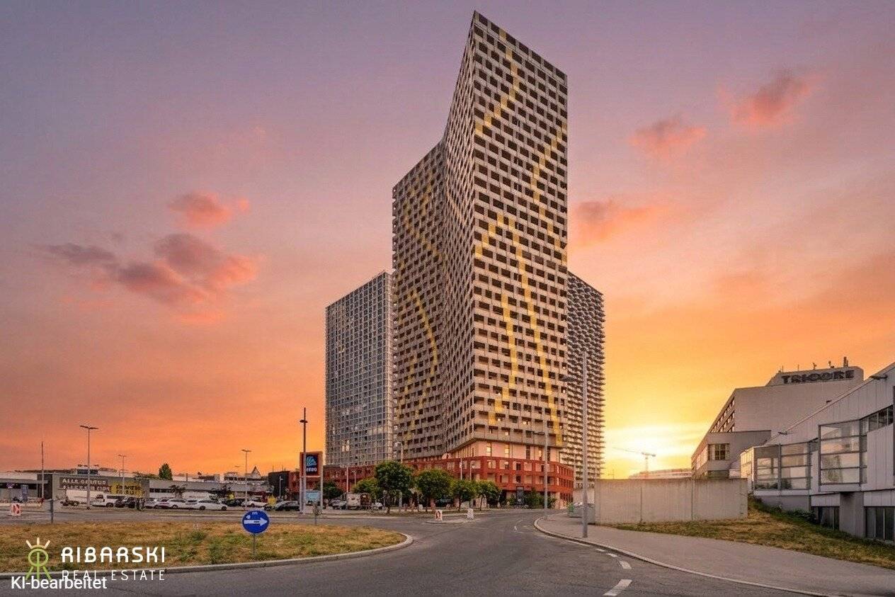 Q-Tower | urbaner Wohnhit in Bestlage | Coworking | Wellnessbereich | Fitnessraum | Laufstrecke