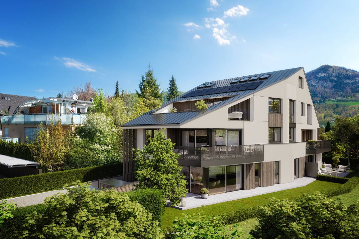 NEW BUILD PROJECT KAI 37: Exclusive boutique living with only 5 units directly on the Salzach