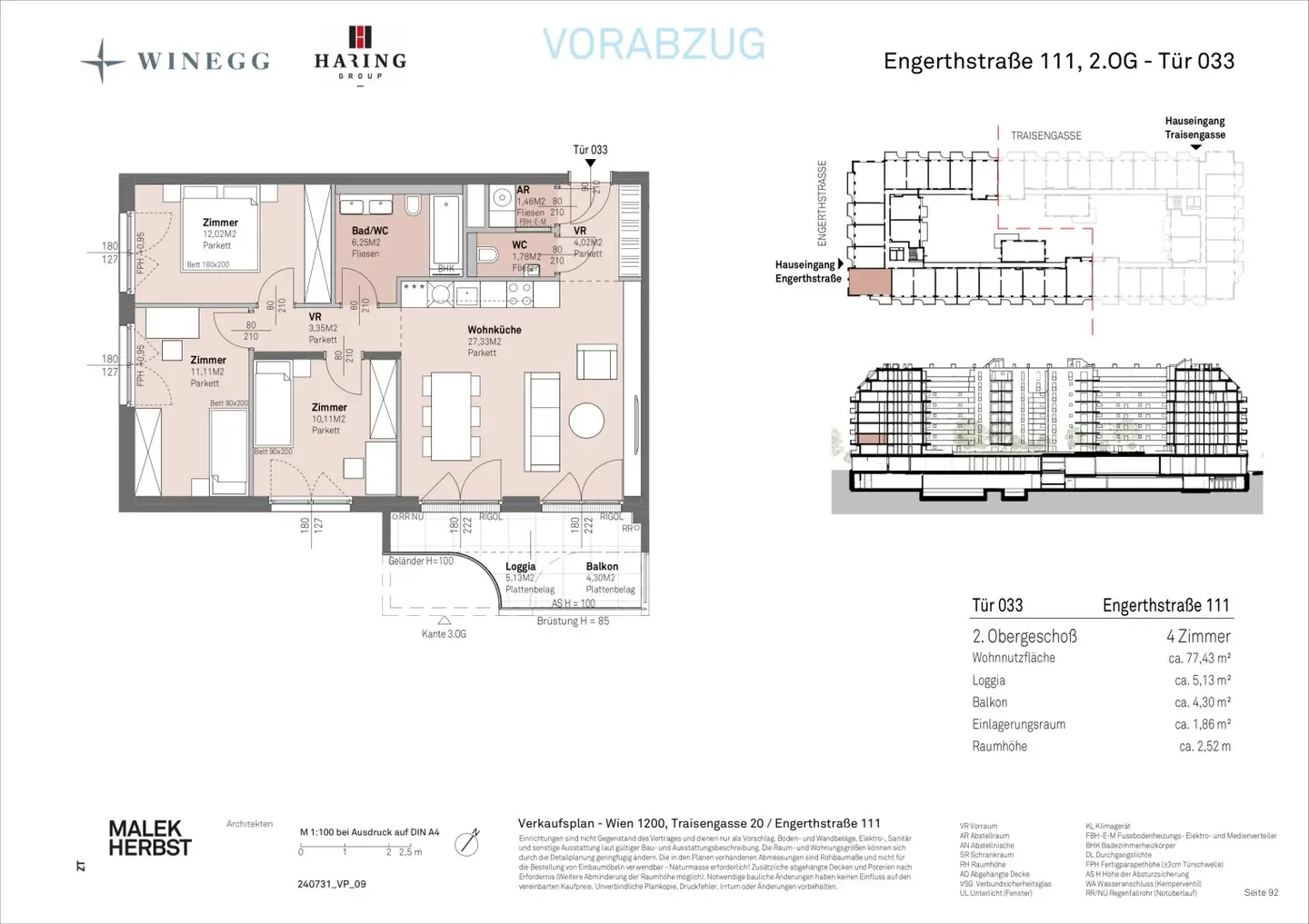 Traisengasse 20-22 - Modern living space with Danube view