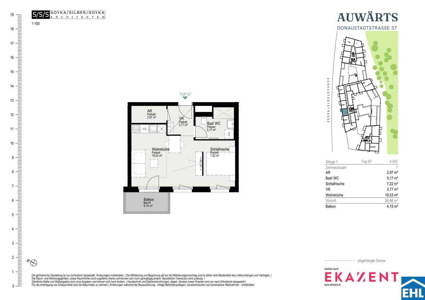 Kompakte Neubauwohnung | 1,5 Zimmer | Balkon