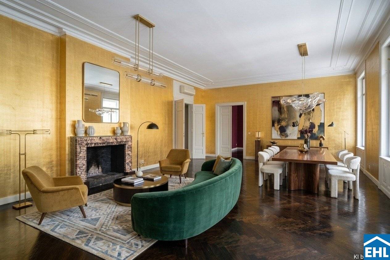 Magnificent period apartment in Vienna prime location with view of the French Embassy