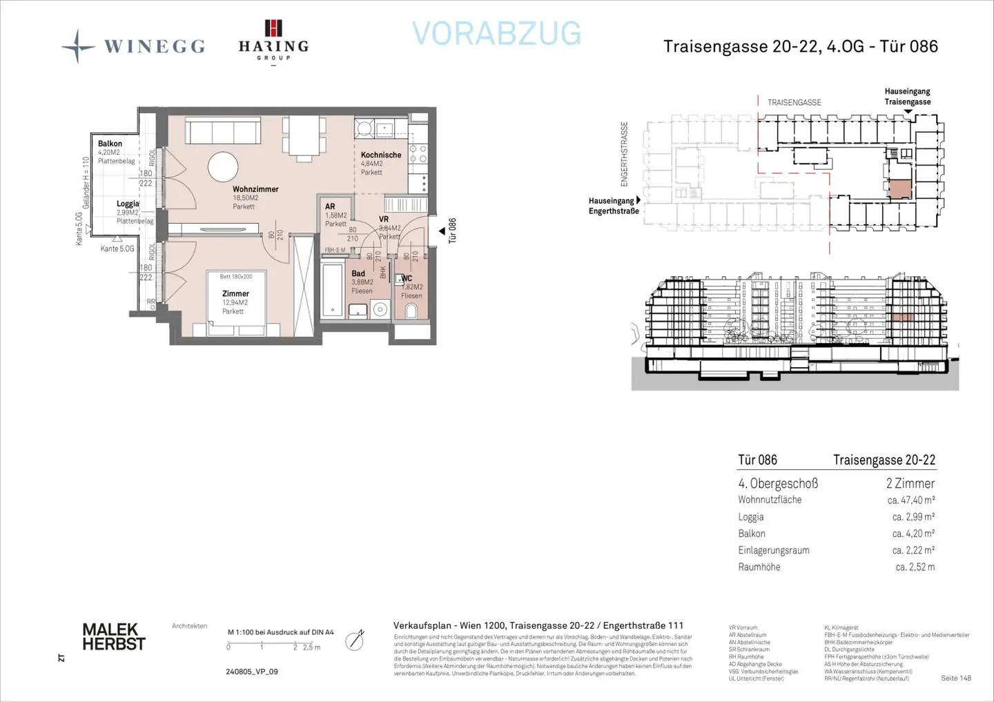 Apartment with Danube View in a New Build