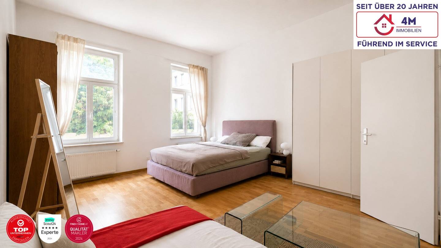 Old Building Flair in Perfection – Exclusive 2-Room Apartment with High-Quality Renovation