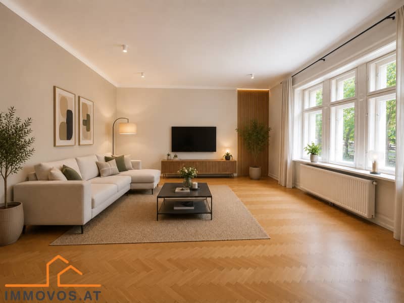 Altbauwohnung in villa with shared garden