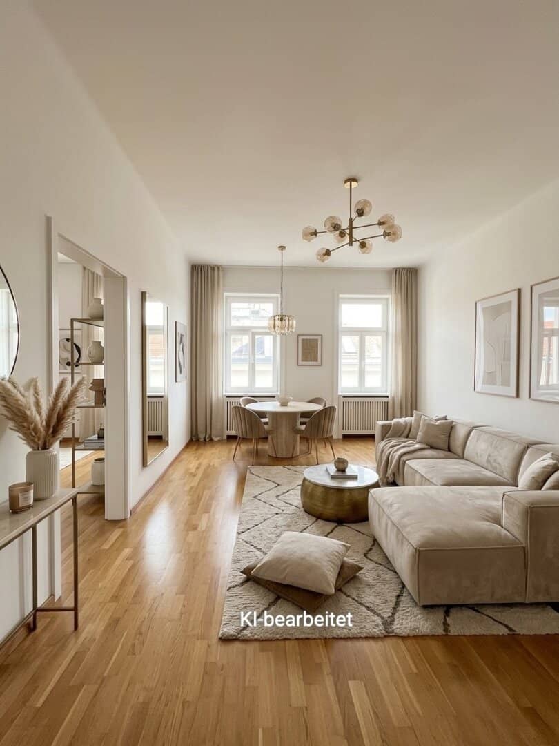 Augarten – sanierte Wohnung im klassischen Wiener Altbau