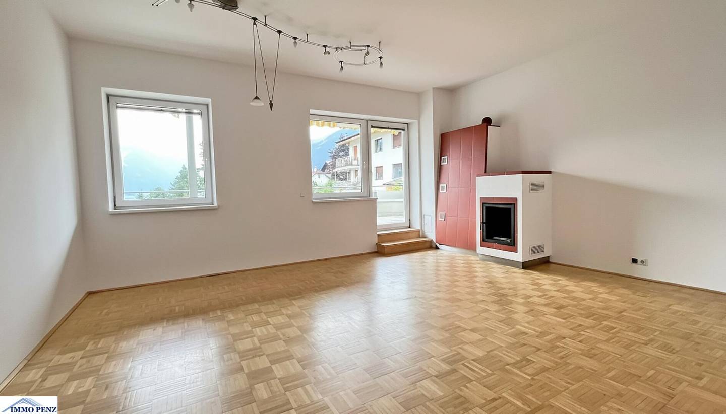 Well-kept 4.5-room garden terrace apartment including 2 car parking spaces in Telfes for rent
