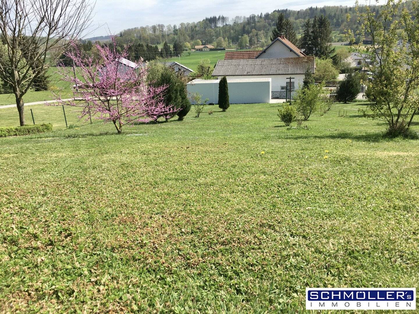 Wunderschönes Baugrundstück mit Baumbestand und Garage