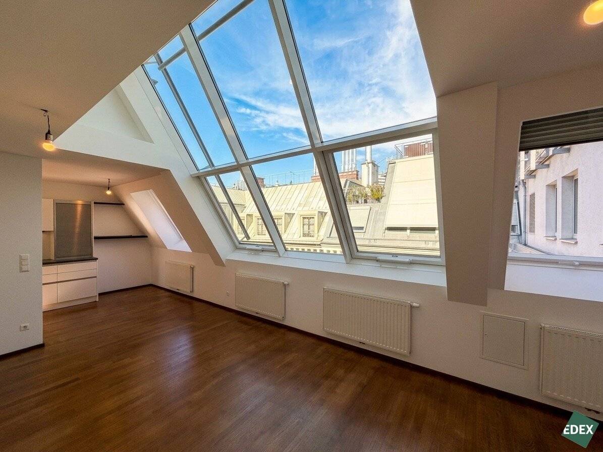 Exklusive DG-Maisonette mit Terrasse und spektakulärem Weitblick über Wien