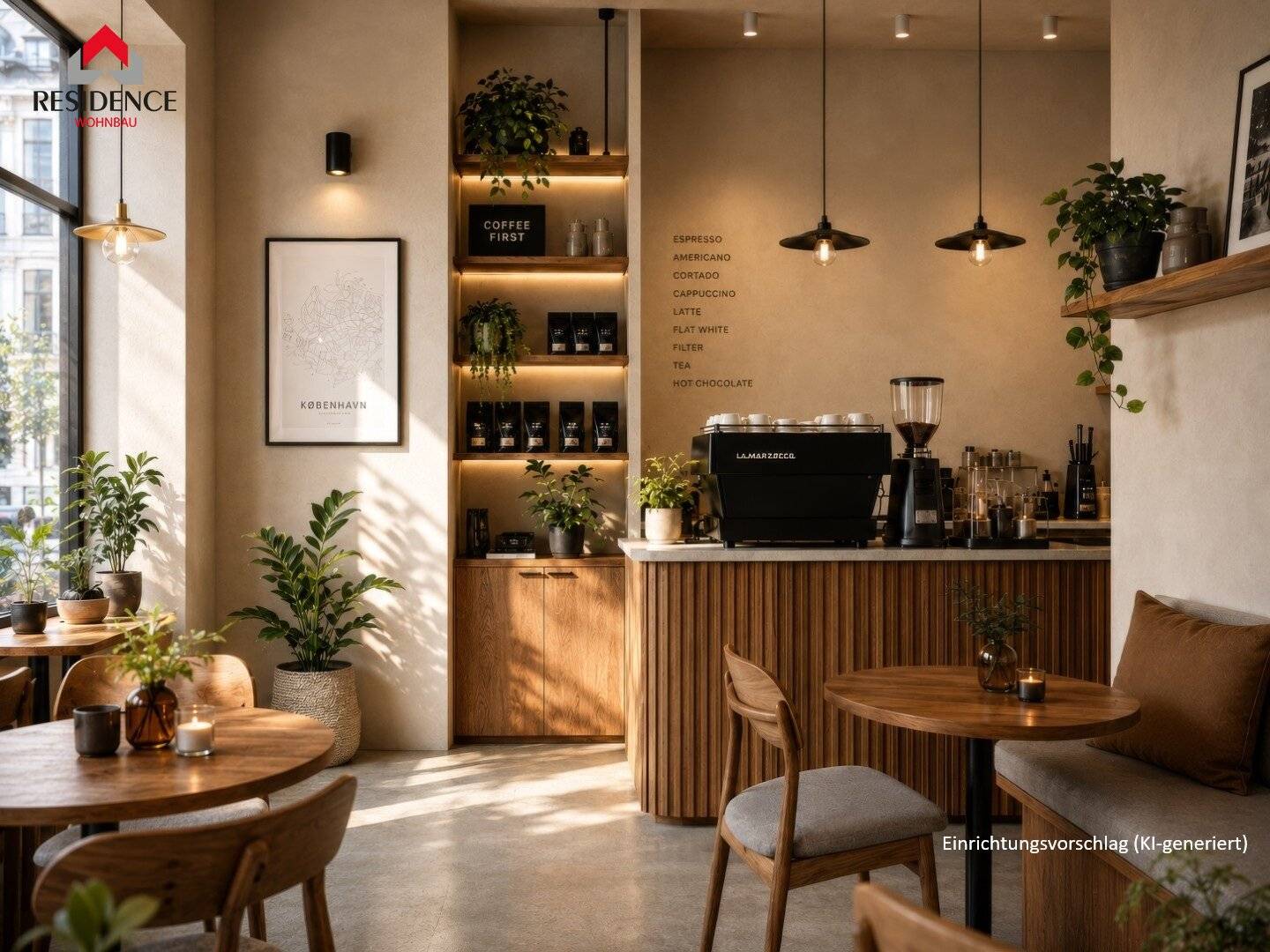 Commercial space of approx. 106 m² plus outdoor area in central Nonntal for rent