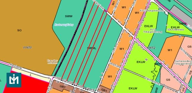 WALD- UND WIESENGÜRTEL IN 1220 WIEN (EZ 735, 746, 221, 242, KG 01652 BREITENLEE)