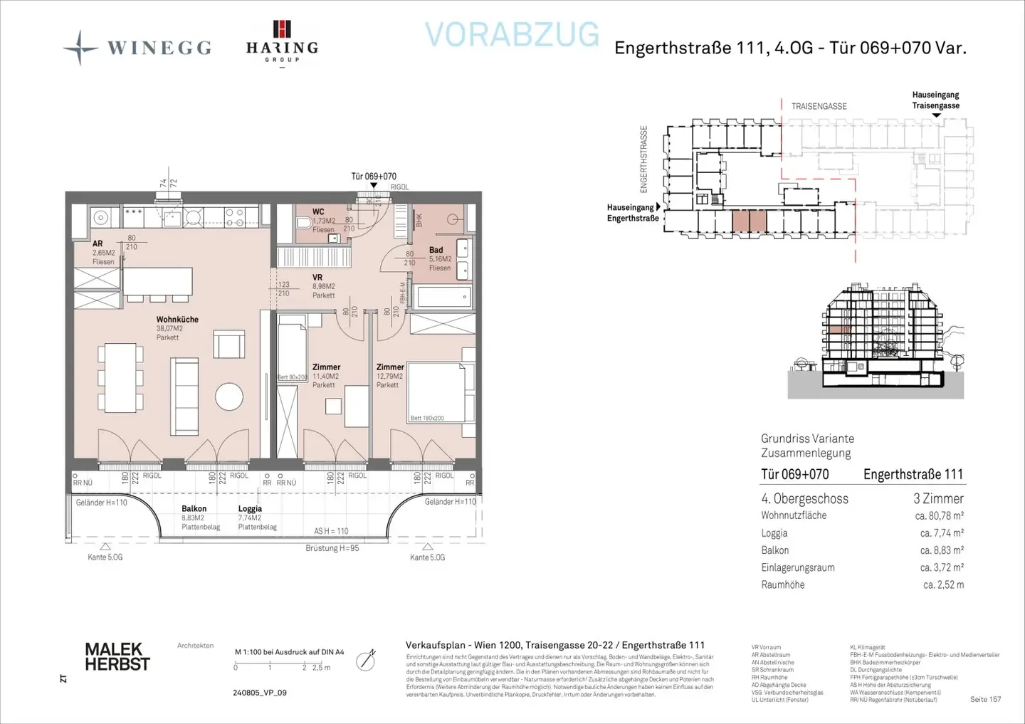 Neubau Wohnung mit Donaublick Erstbezug