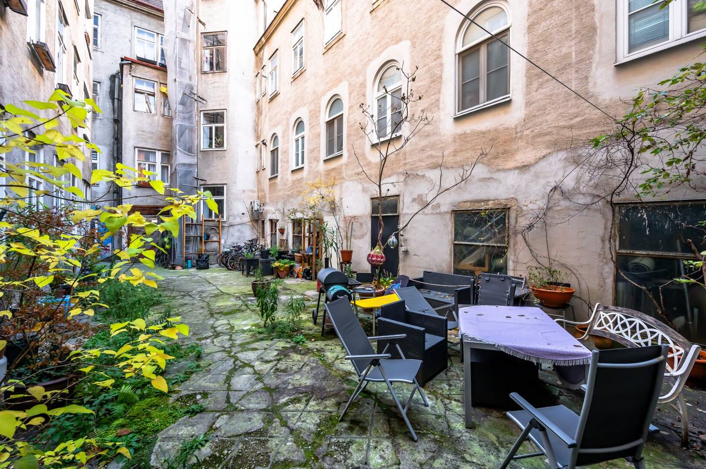 Bright period apartment in prime location in the Seventh - 84m²