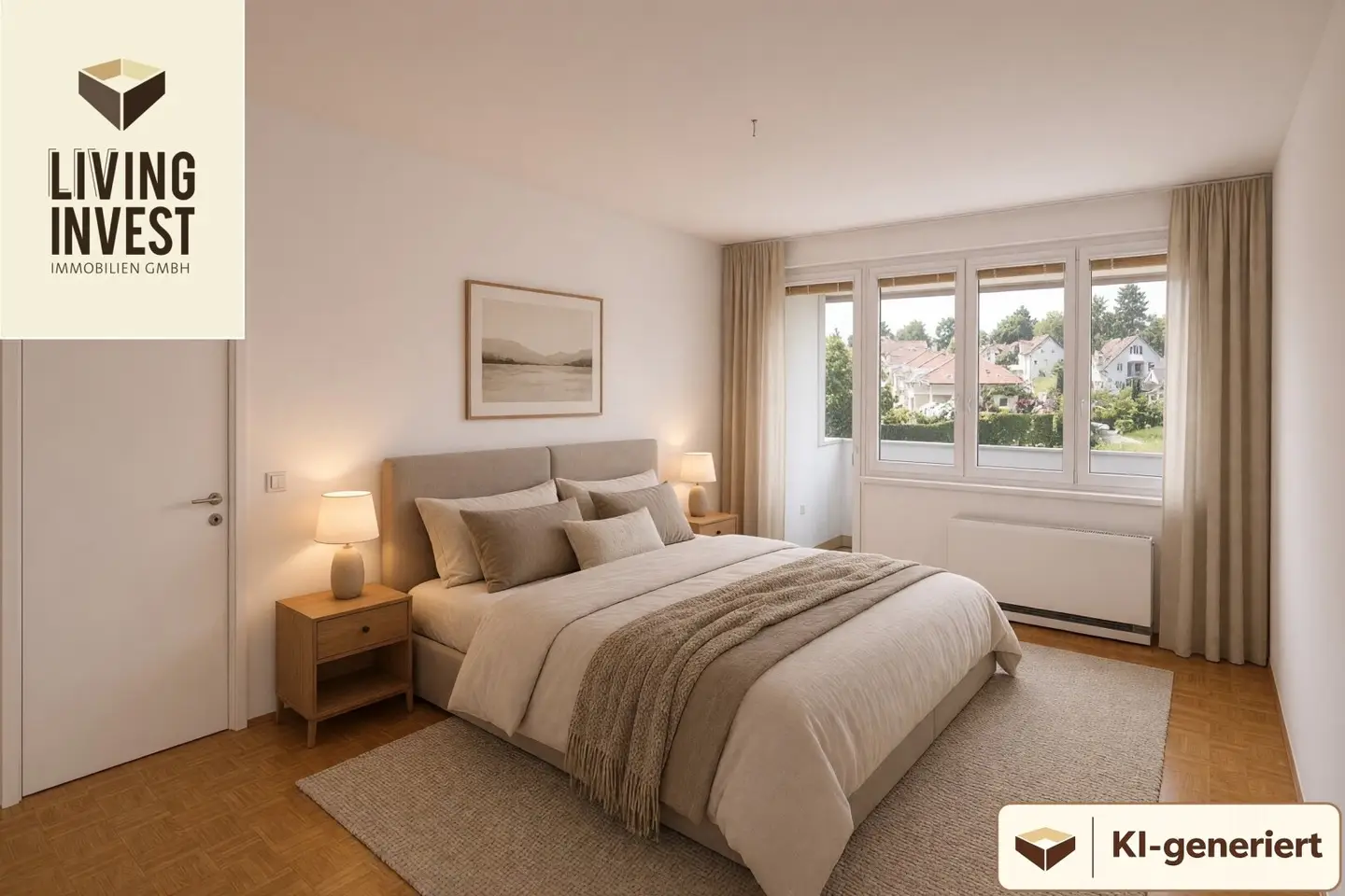 Light-filled apartment at Froschberg available for rent immediately
