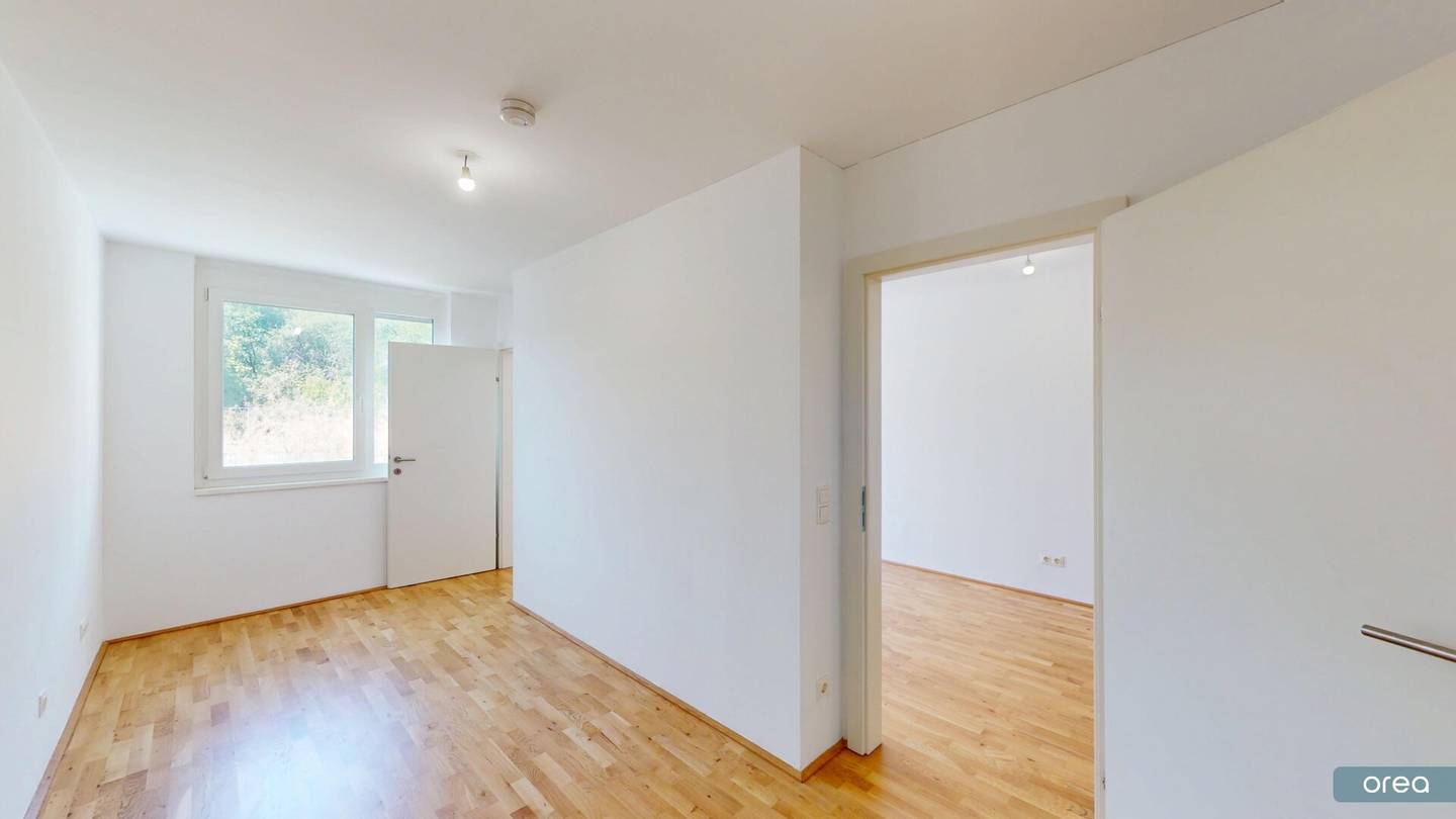 orea | Quiet 2-room garden apartment with terrace in the 22nd district | Smart viewing · Rent online