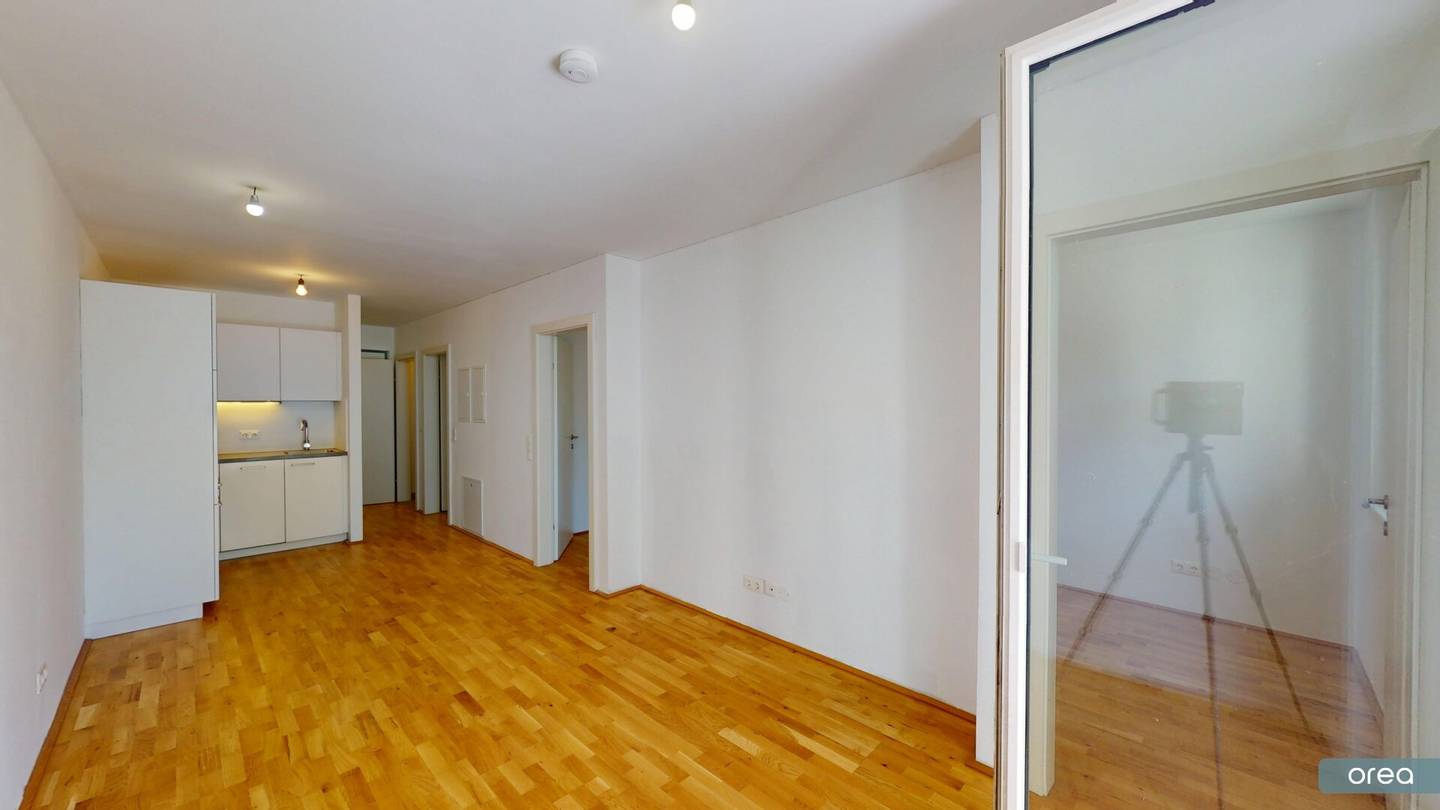 orea | Quiet 2-room garden apartment with terrace in the 22nd district | Smart viewing · Rent online
